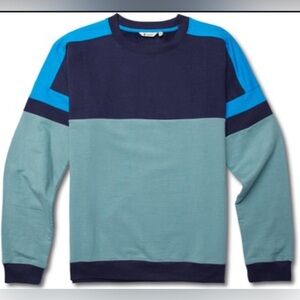 Cotopaxi Bandera Blue Aqua Sweatshirt Men’s XXL